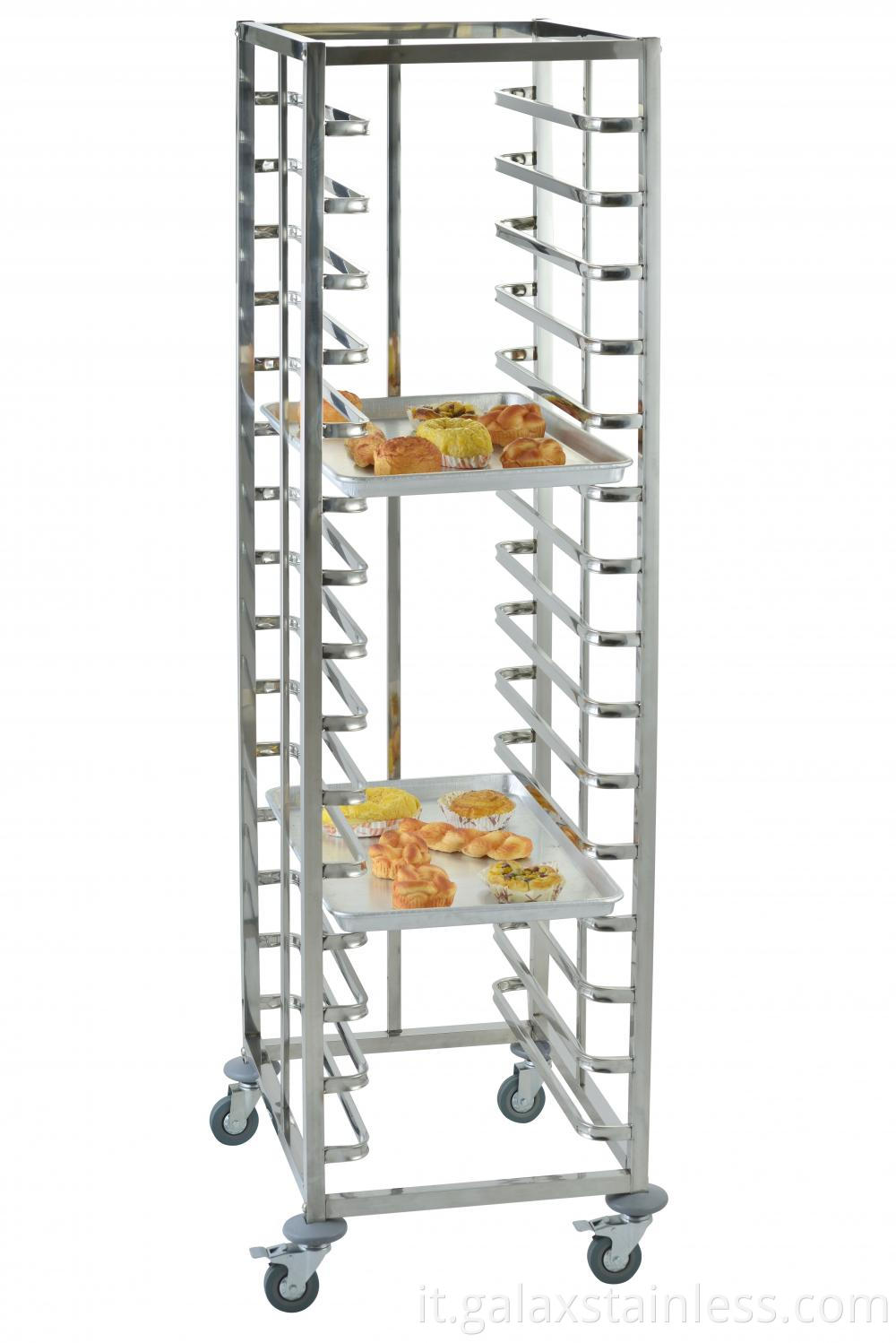 Square  tube  bakery  trolley